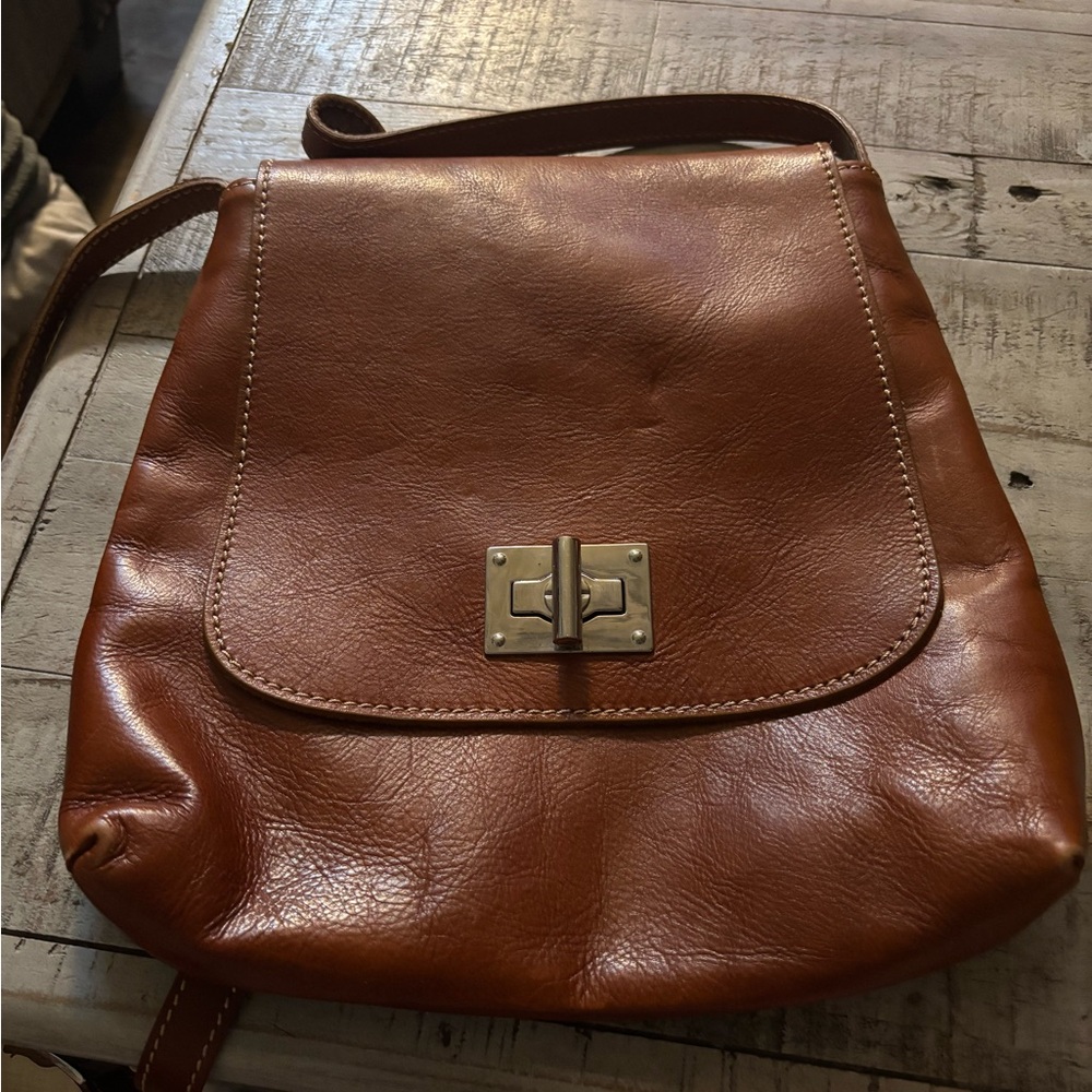 Sanya Firenze Leather Crossbody Bag